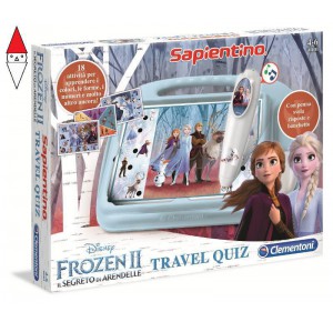 CLEMENTONI, , , GIOCO EDUCATIVO CLEMENTONI SAPIENTINO TRAVEL QUIZ FROZEN 2