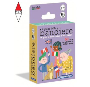 CLEMENTONI, , , CARTE DA GIOCO CLEMENTONI CARTE IL GIOCO DELLE BANDIERE