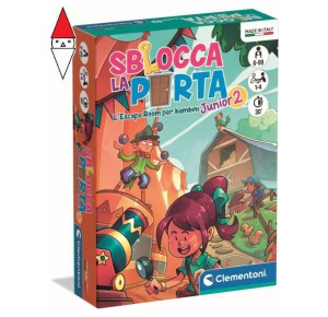 CLEMENTONI, , , GIOCO DA TAVOLO CLEMENTONI SBLOCCA LA PORTA JUNIOR 2