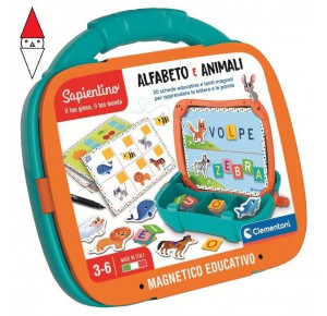 CLEMENTONI, , , GIOCO EDUCATIVO CLEMENTONI VALIGETTA MAGNETICA ALFABETO E ANIMALI