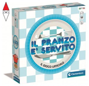 CLEMENTONI, , , GIOCO DA TAVOLO CLEMENTONI IL PRANZO E SERVITO