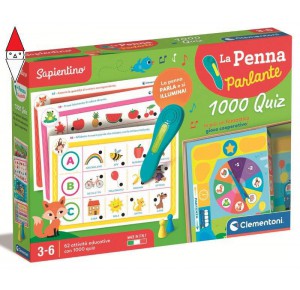 CLEMENTONI, , , GIOCO EDUCATIVO CLEMENTONI LA PENNA INTERATTIVA 1000 QUIZ