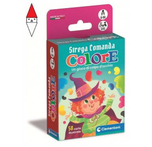 CLEMENTONI, , , CARTE DA GIOCO CLEMENTONI CARTE STREGA COMANDA COLORE