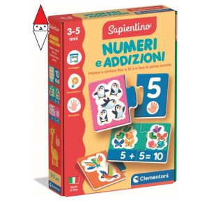 CLEMENTONI, , , GIOCO EDUCATIVO CLEMENTONI NUMERI E QUANTITA