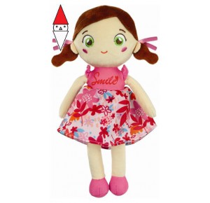 CLEMENTONI, , , BAMBOLA CLEMENTONI SOFT DOLL RED SMILE