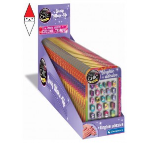 CLEMENTONI, , , GIOCO DI IMITAZIONE CLEMENTONI CRAZY CHIC UNGHIE ADESIVE CUCCIOLI TRENDY