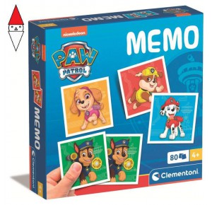 CLEMENTONI, , , GIOCO DA TAVOLO CLEMENTONI MEMO PAW PATROL