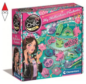 CLEMENTONI, , , GIOCO DI IMITAZIONE CLEMENTONI CRAZY CHIC - MY MULTICOLOUR PENSANTS