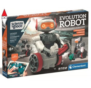 CLEMENTONI, , , GIOCO EDUCATIVO CLEMENTONI EVOLUTION ROBOT