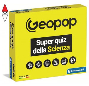 CLEMENTONI, , , GIOCO EDUCATIVO CLEMENTONI GEOPOP IL SUPER QUIZ DELLA SCIENZA