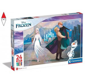 CLEMENTONI, , , PUZZLE CLEMENTONI PUZZLE 24 MAXI FROZEN 2
