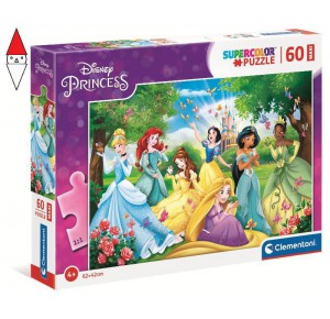 CLEMENTONI, , , PUZZLE CLEMENTONI PUZZLE MAXI 60 PZ PRINCESS