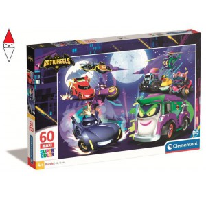CLEMENTONI, , , PUZZLE CLEMENTONI MAXIPUZZLE 60 PZ BATWHEELS