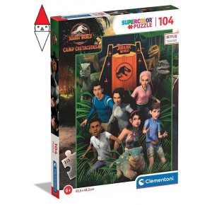 CLEMENTONI, , , PUZZLE CLEMENTONI PUZZLE 104 PZ JURASSIC WORLD