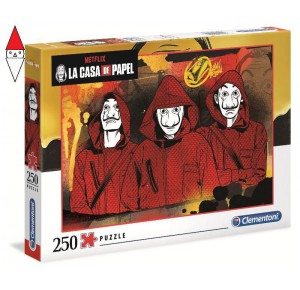 CLEMENTONI, , , PUZZLE CLEMENTONI PUZZLE 250 PZ NETFLIX LA CASA DE PAPEL