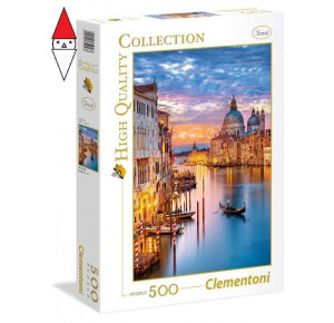 , , , PUZZLE PAESAGGI CLEMENTONI LIGHTING VENICE VENEZIA 500 PZ