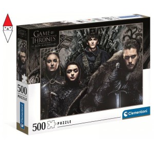 , , , PUZZLE TEMATICO CLEMENTONI GAME OF THRONES 500 PZ