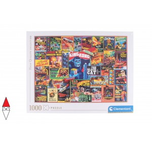 CLEMENTONI, , , PUZZLE GRAFICA CLEMENTONI STAMPE VINTAGE THRILLER CLASSIC 1000 PZ