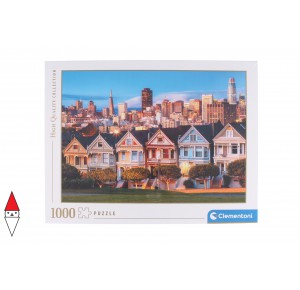 CLEMENTONI, , , PUZZLE PAESAGGI CLEMENTONI CITTA PAINTED LADIES 1000 PZ