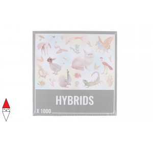 , , , PUZZLE GRAFICA CLOUDBERRIES ANIMALI VARI HYBRIDS 1000 PZ