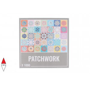 , , , PUZZLE GRAFICA CLOUDBERRIES COLORI PATCHWORK 1000 PZ