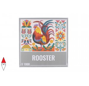 , , , PUZZLE GRAFICA CLOUDBERRIES GALLI E GALLINE ROOSTER 1000 PZ