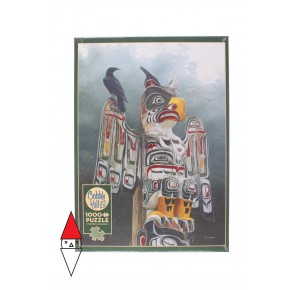 , , , PUZZLE TEMATICO COBBLE HILL INDIANI TOTEM POLE IN THE MIST 1000 PZ