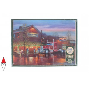 , , , PUZZLE MEZZI DI TRASPORTO COBBLE HILL AUTOMEZZO BIG RED 1000 PZ