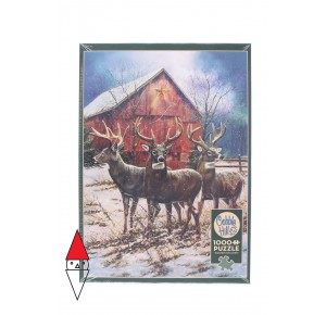 COBBLE HILL, , , PUZZLE ANIMALI COBBLE HILL CERVI THREE KINGS 1000 PZ