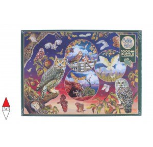 COBBLE HILL, , , PUZZLE ANIMALI COBBLE HILL GUFI OWL MAGIC 1000 PZ