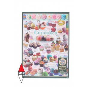 , , , PUZZLE OGGETTI COBBLE HILL ALIMENTI CUPCAKE TIME 1000 PZ