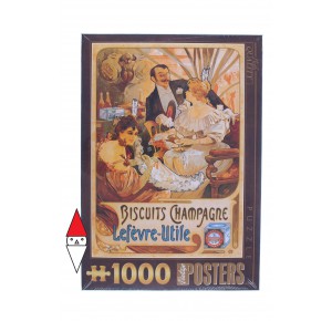 DTOYS, , , PUZZLE GRAFICA DTOYS STAMPE VINTAGE BISCUIT LEFEVRE UTILE 1000 PZ