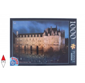 DTOYS, , , PUZZLE EDIFICI DTOYS CASTELLI E PALAZZI CHATEAU DE CHENONCEAU 1000 PZ