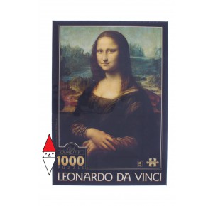 DTOYS, , , PUZZLE ARTE DTOYS RINASCIMENTO LEONARDO DA VINCI MONA LISA GIOCONDA 1000 PZ