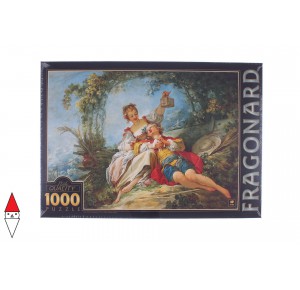 DTOYS, , , PUZZLE ARTE DTOYS PITTURA 1700 FRAGONARD HAPPY LOVERS 1000 PZ