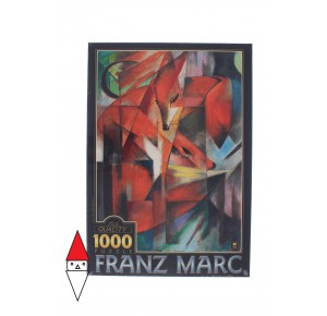 DTOYS, , , PUZZLE ARTE DTOYS PITTURA 1900 MARC FRANZ FOXES 1000 PZ