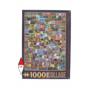 DTOYS, , , PUZZLE OGGETTI DTOYS COLLAGE BANKNOTES 1000 PZ