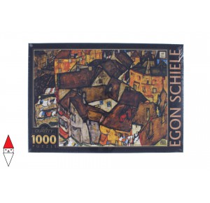 DTOYS, , , PUZZLE ARTE DTOYS PITTURA 1900 EGON SCHIELE CRESCENT OF HOUSES 1000 PZ