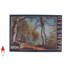 DTOYS, , , PUZZLE ARTE DTOYS PITTURA 1800 PEDER M. MONSTED BIRCH TREES AT A COAST 1000 PZ