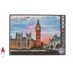 , , , PUZZLE PAESAGGI EUROGRAPHICS CITTA LONDON BIG BEN 1000 PZ