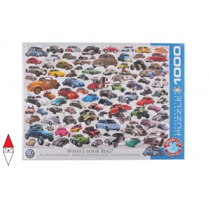 EUROGRAPHICS, , , PUZZLE MEZZI DI TRASPORTO EUROGRAPHICS AUTOMEZZI WHATS YOUR BUG 1000 PZ