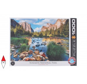 EUROGRAPHICS, , , PUZZLE PAESAGGI EUROGRAPHICS MONTAGNA YOSEMITE NATIONAL PARK CALIFORNIA 1000 PZ