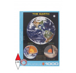 , , , PUZZLE TEMATICO EUROGRAPHICS NATURA E SCIENZA THE EARTH 1000 PZ