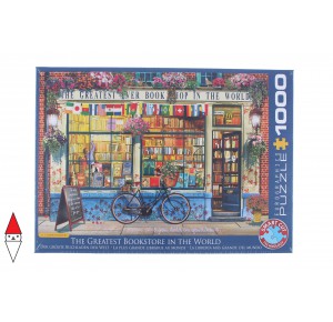 , , , PUZZLE TEMATICO EUROGRAPHICS NEGOZI THE GREATEST BOOKSTORE IN THE WORLD 1000 PZ