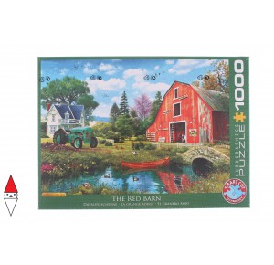 EUROGRAPHICS, , , PUZZLE PAESAGGI EUROGRAPHICS CAMPAGNA THE RED BARN BY DOMINICDAVISON 1000 PZ