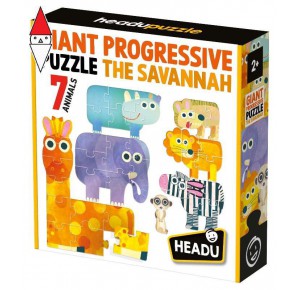 , , , PUZZLE HEADU GIANT PROGRESSIVE PUZZLE THE SAVANNAH