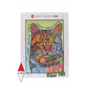 , , , PUZZLE ANIMALI HEYE GATTI IF CATS COULD TALK 1000 PZ