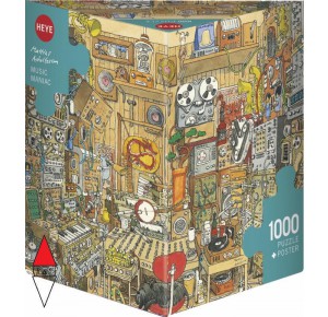 HEYE, , , PUZZLE GRAFICA HEYE FUMETTI MUSIC MANIA ADOLFSSON 1000 PZ