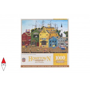 MASTERPIECES, , , PUZZLE GRAFICA MASTERPIECES PORTI CROWS NEST HARBOR 1000 PZ