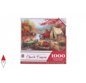 MASTERPIECES, , , PUZZLE PAESAGGI MASTERPIECES AUTUNNO CHUCK PINSON - SHARE THE OUTDOORS 1000 PZ